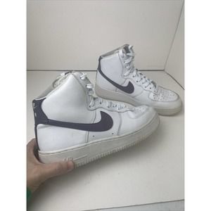 Men’s Nike Air Force 1 Athletic Shoes High Tops Size 9M Leather #806403-102